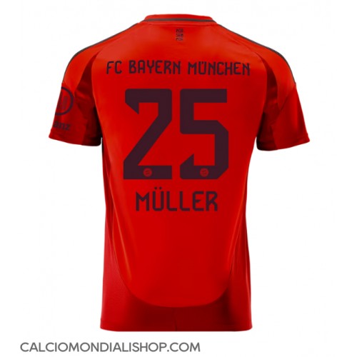 Maglie da calcio Bayern Munich Thomas Muller #25 Prima Maglia 2024-25 Manica Corta